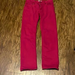 Levi’s low rise jeans